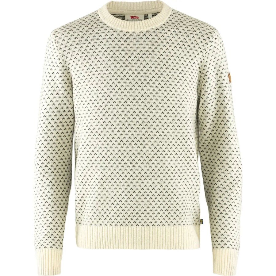 Övik Nordic Sweater M Fjällräven Outlets Chalk White