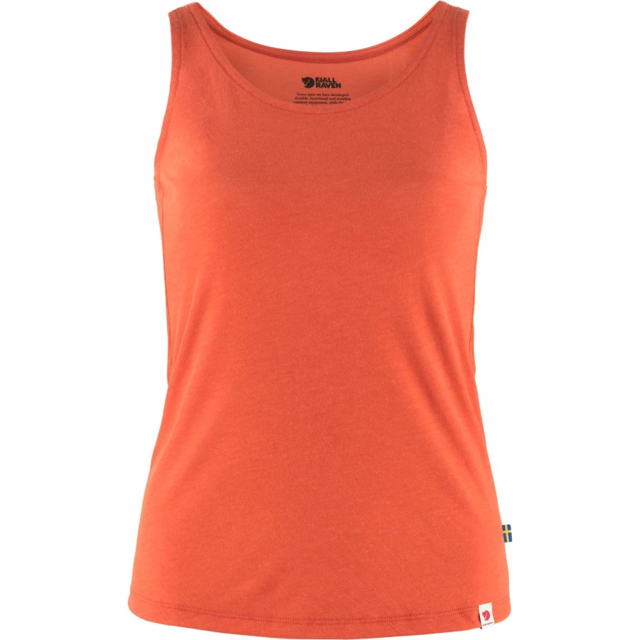 High Coast Lite Tank Top W Rowan Red Fjällräven Outlets