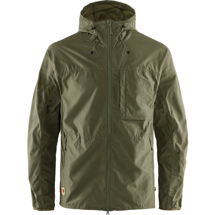 Green Fjällräven Outlets High Coast Wind Jacket M