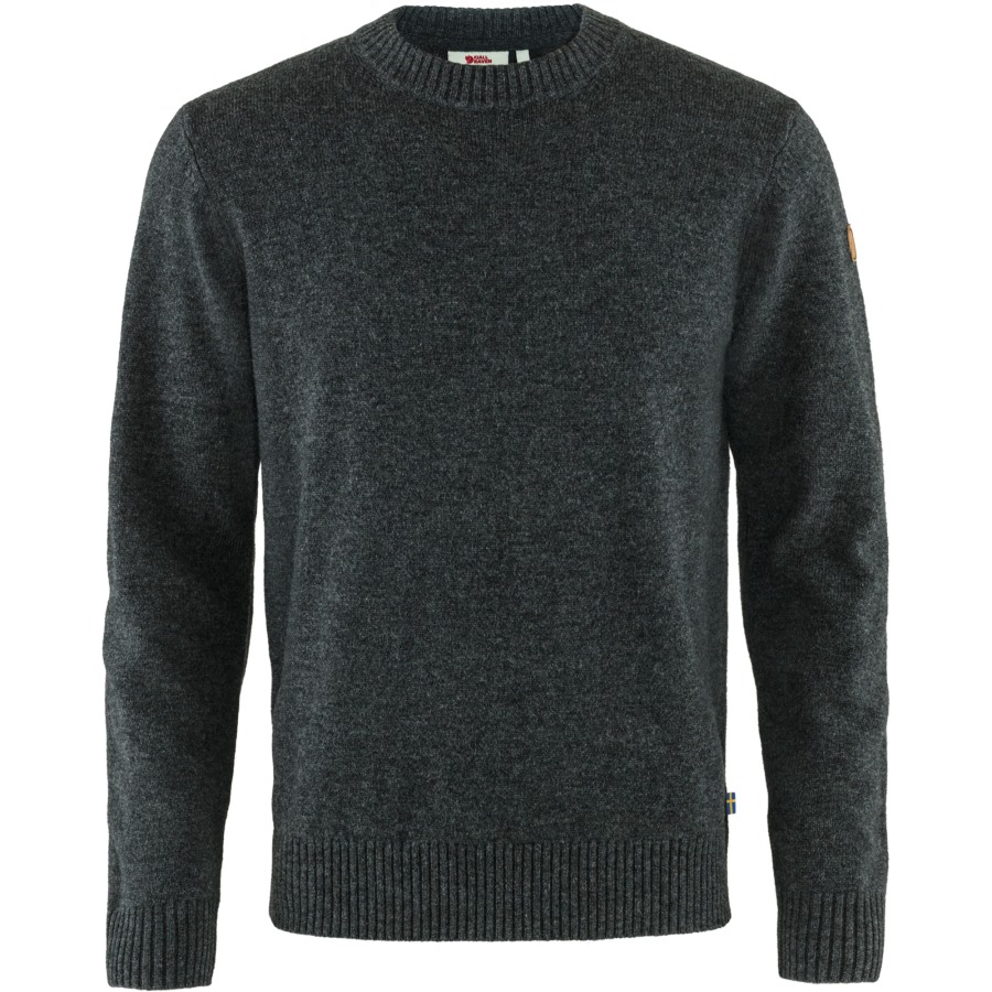 Fjällräven Outlets Dark Grey Övik Round-Neck Sweater M