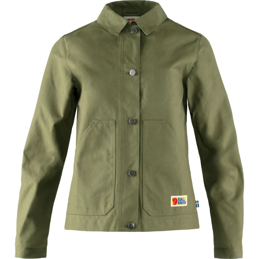 Green Vardag Jacket W Fjällräven Outlets