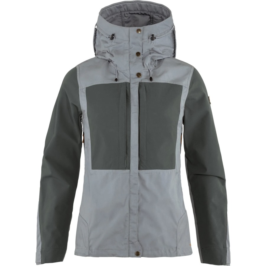 Flint Grey-Basalt Fjällräven Outlets Brand Keb Jacket W