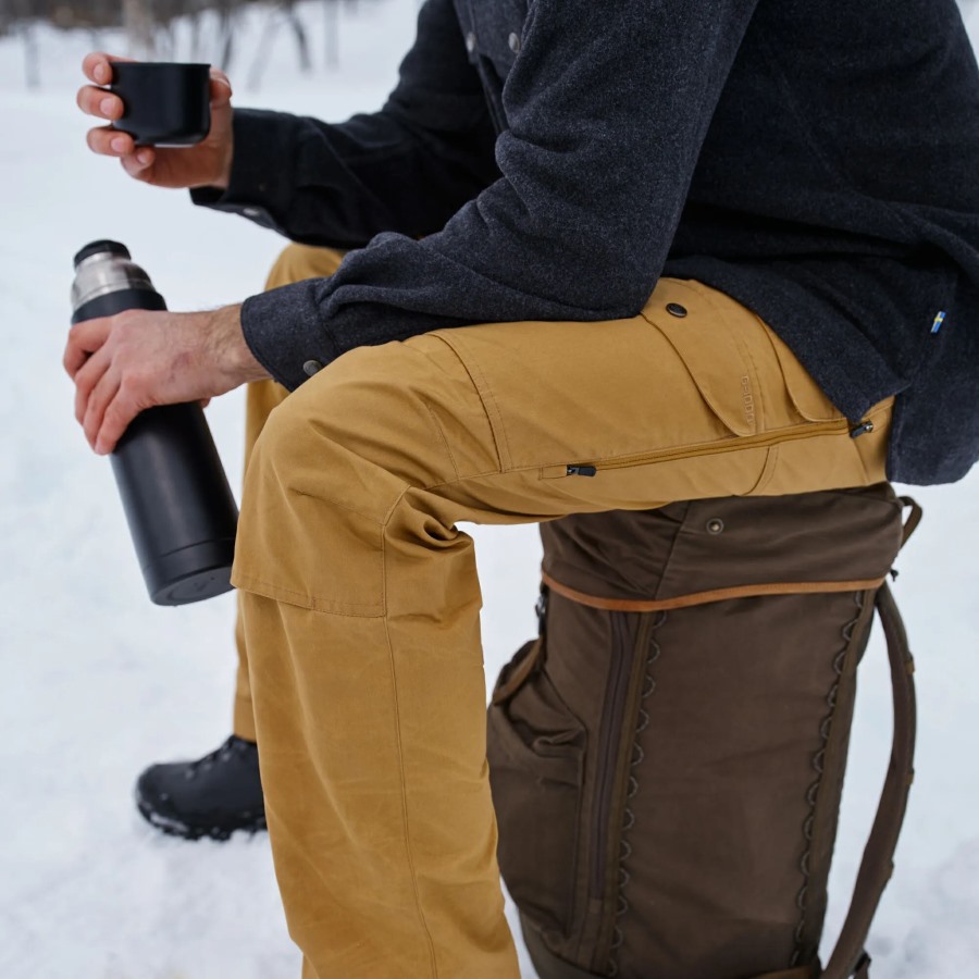 Buckwheat Brown Fjällräven Outlets Vidda Pro Ventilated Trousers M Reg