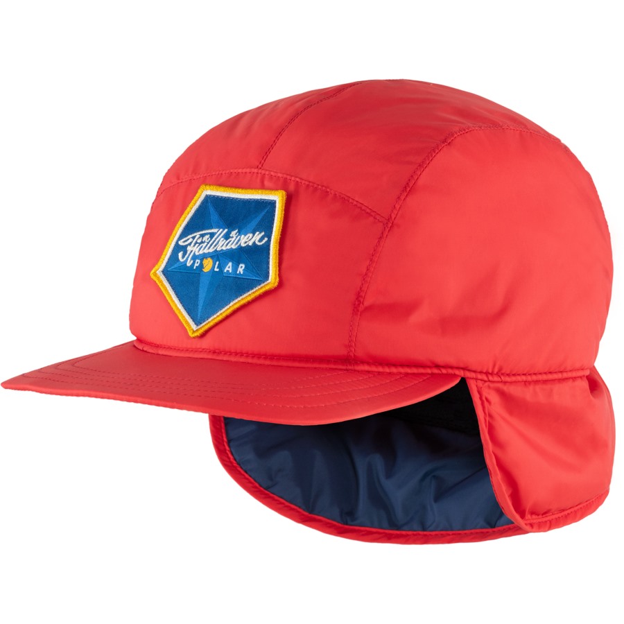 Polar Padded Cap Fjällräven Outlets True Red