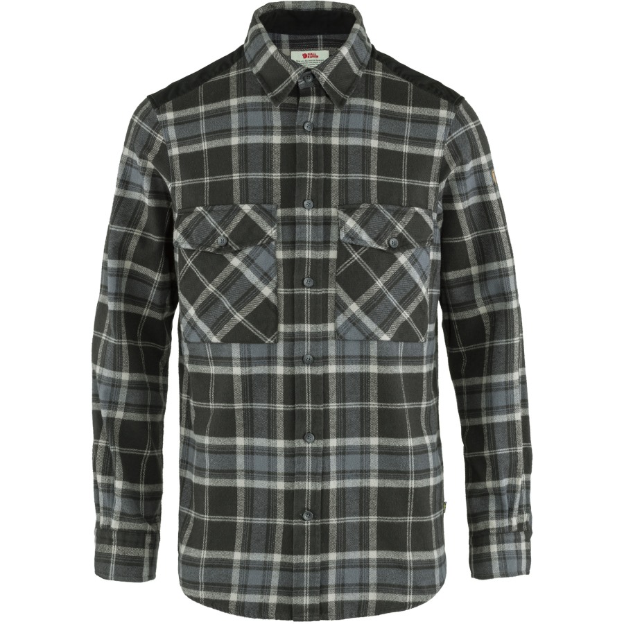Fjällräven Outlets Övik Twill Shirt M Black-Fog