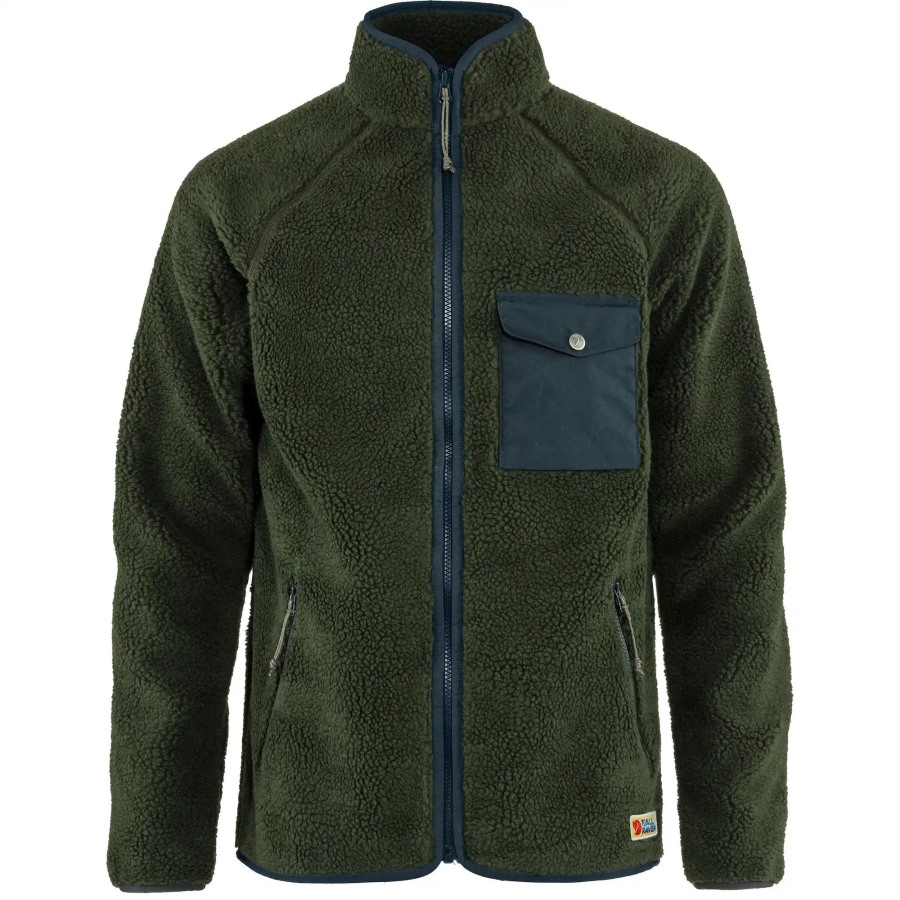 Fjällräven Outlets Vardag Pile Fleece M Deep Forest