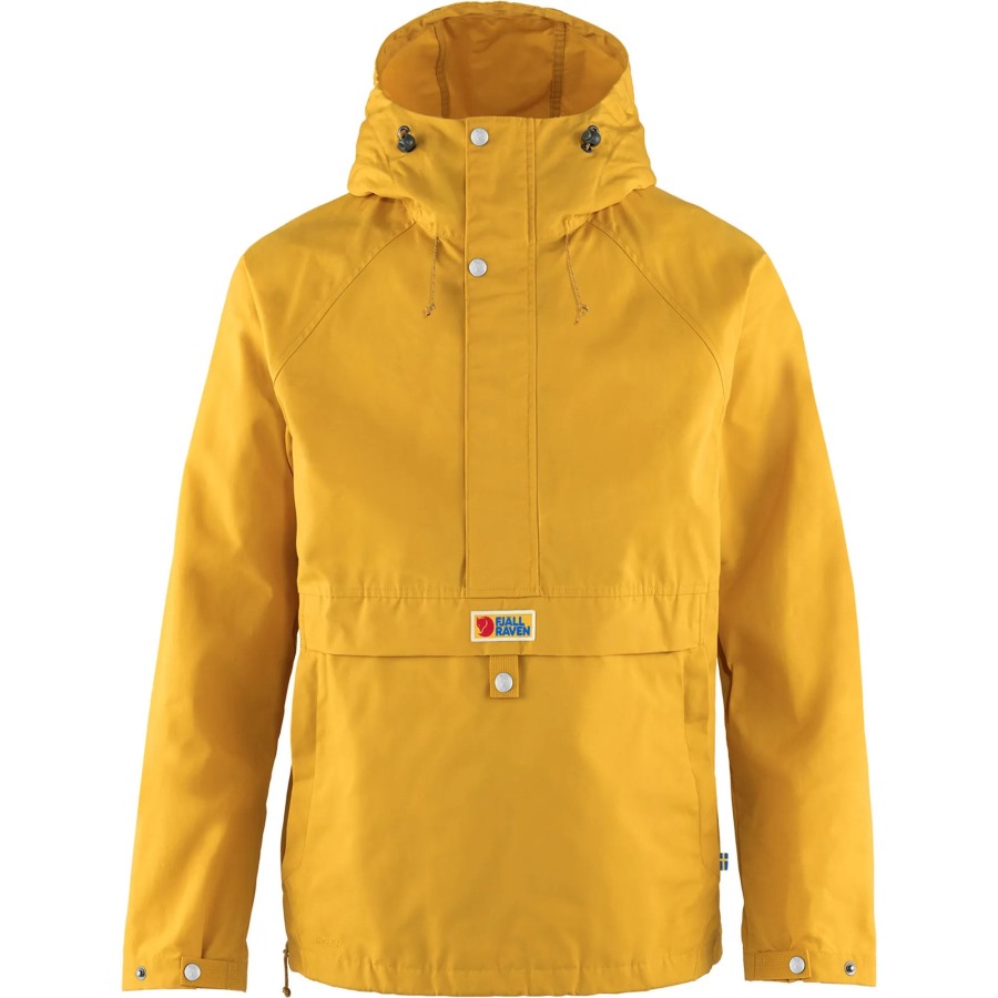 Mustard Yellow Fjällräven Outlets Vardag Anorak M