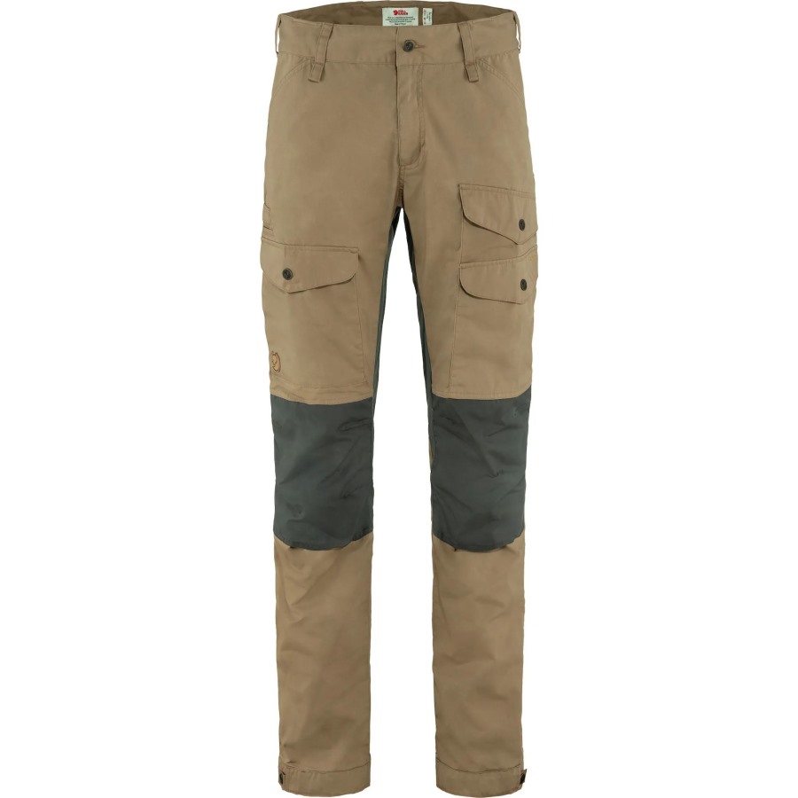 Vidda Pro Ventilated Trousers M Reg Fjällräven Outlets Dark Sand-Stone Grey