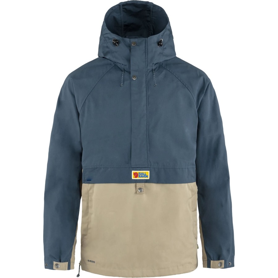 Fjällräven Outlets Uncle Blue-Sand Stone Vardag Anorak M