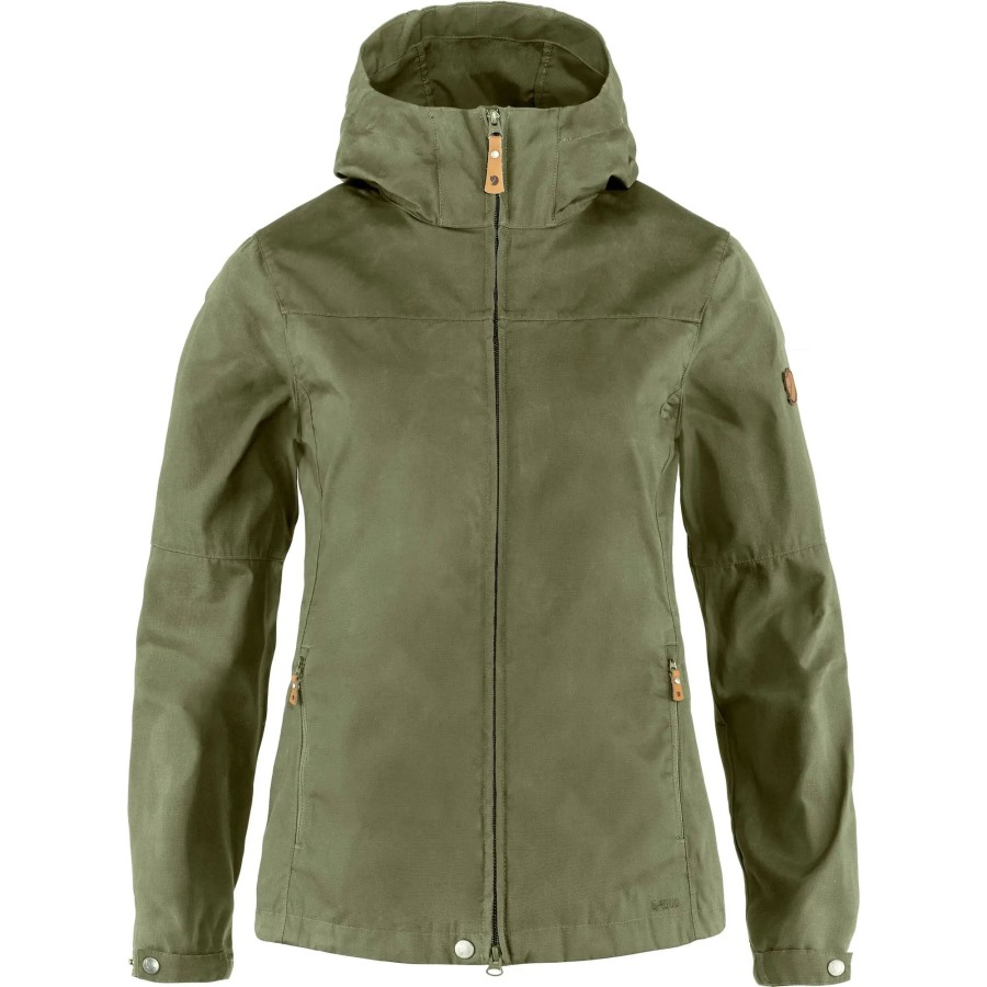 Stina Jacket W Fjällräven Outlets Green