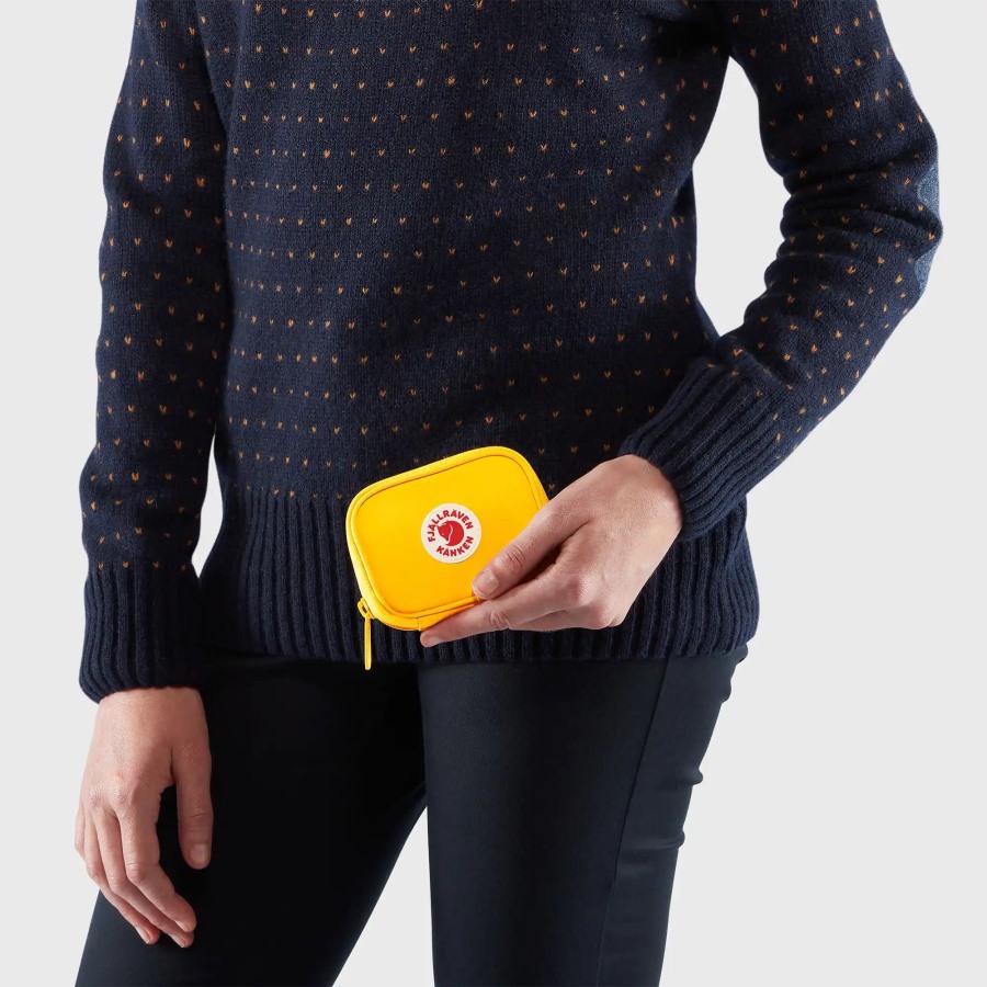 Sky Blue Kånken Card Wallet Fjällräven Outlets Brand
