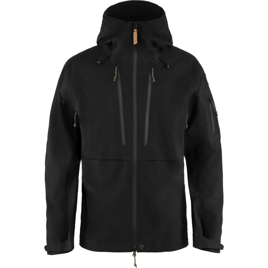 Keb Eco-Shell Jacket M Black Fjällräven Outlets