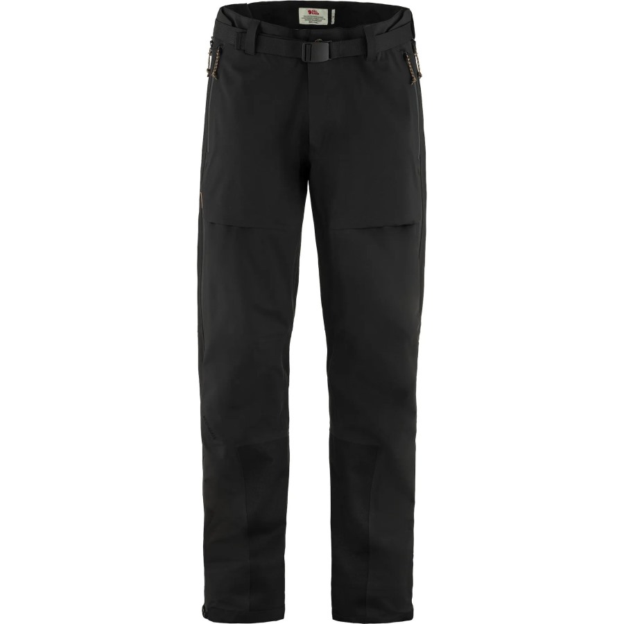 Fjällräven Outlets Black Keb Eco-Shell Trousers M