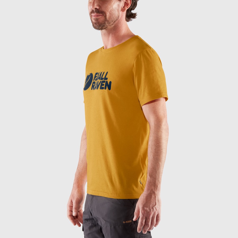 Fjällräven Outlets Ochre Logo T-Shirt M