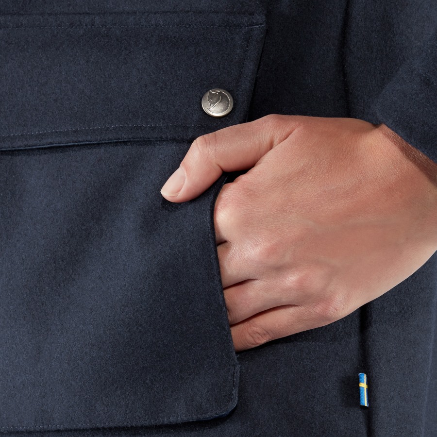Night Sky Greenland Re-Wool Jacket W Fjällräven Outlets
