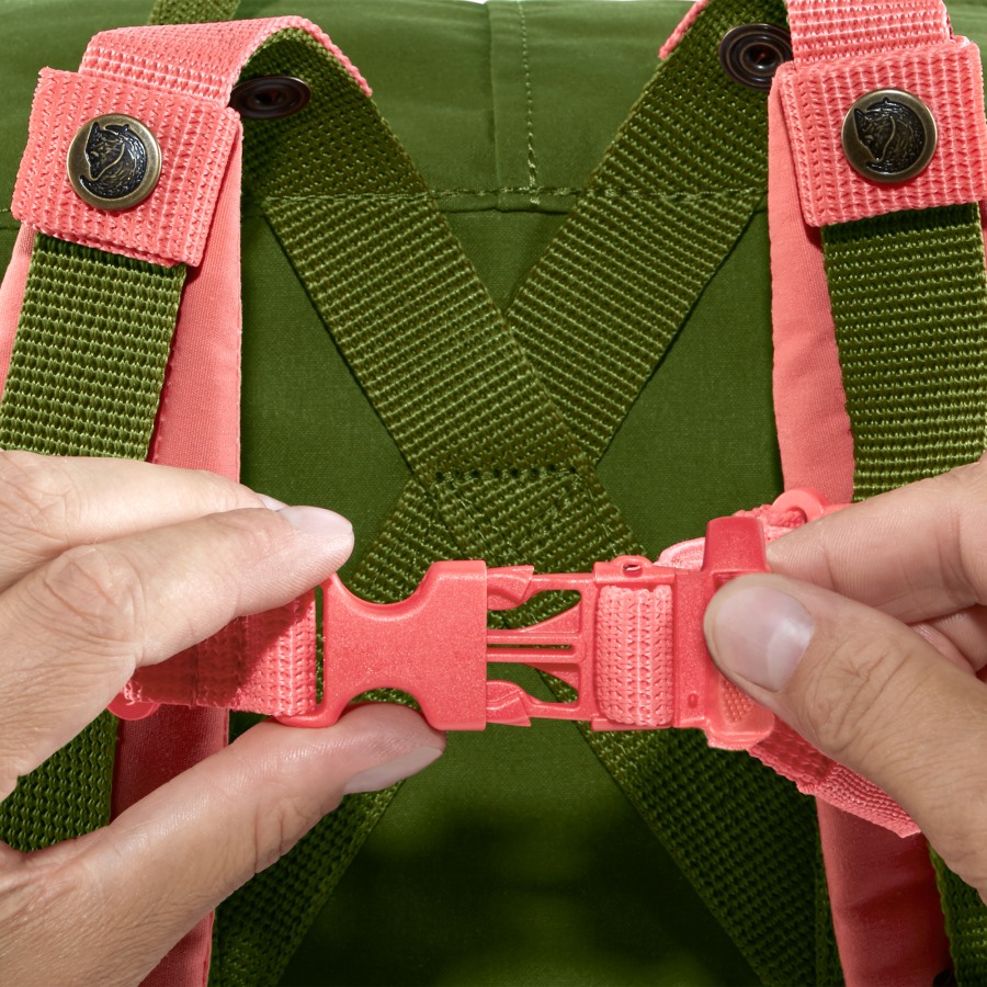 Kånken Chest Strap Peach Pink Fjällräven Outlets Brand