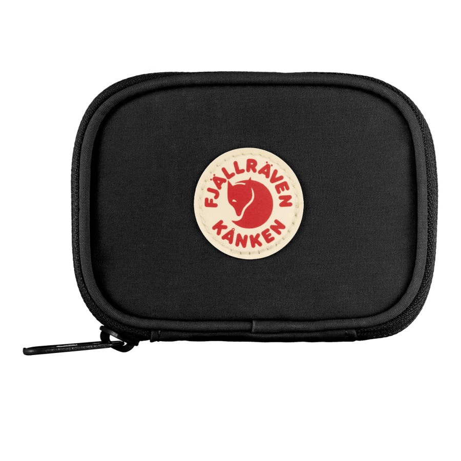 Black Kånken Card Wallet Fjällräven Outlets
