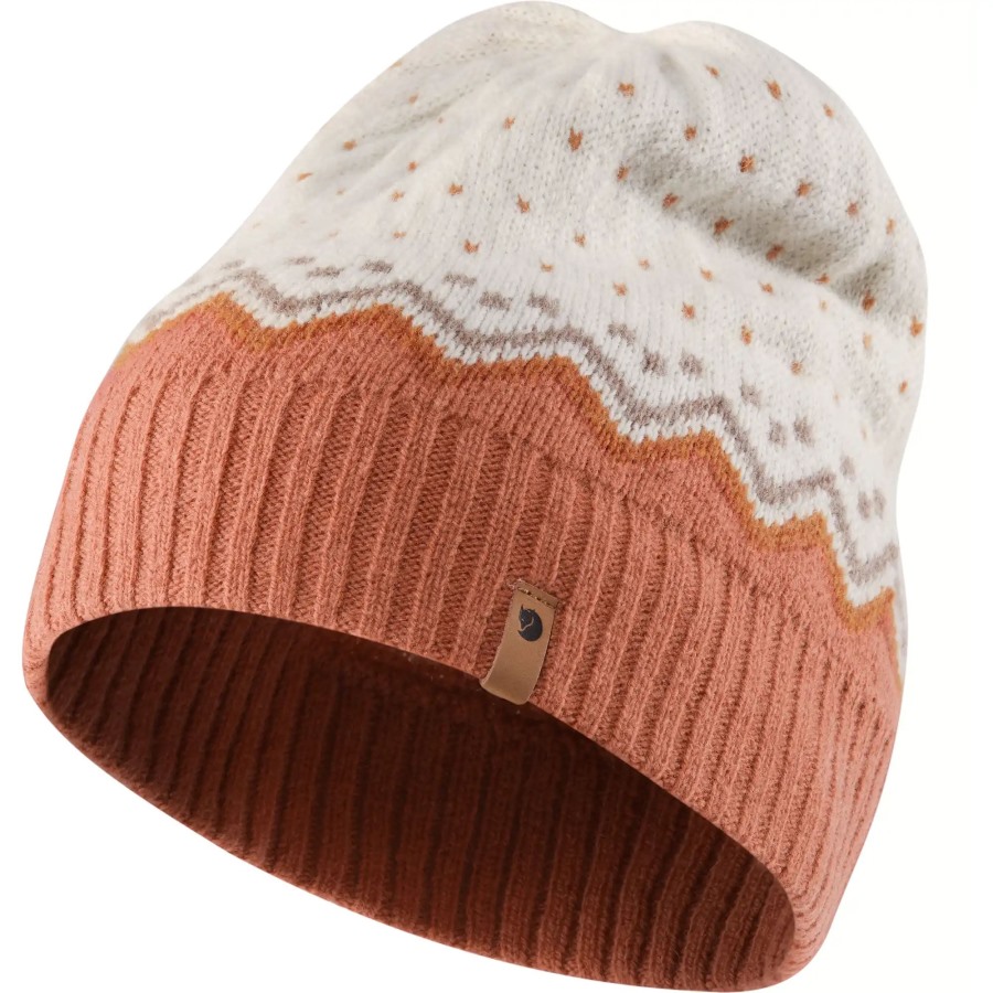Fjällräven Outlets Terracotta Pink Övik Knit Hat