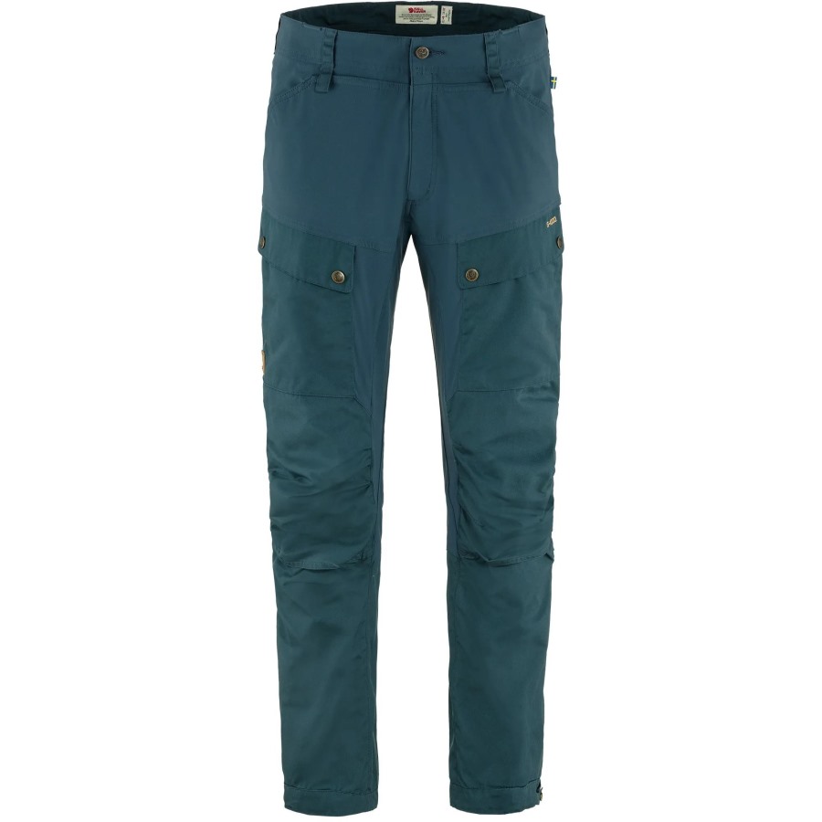 Keb Trousers M Long Mountain Blue-Mountain Blue Fjällräven Outlets