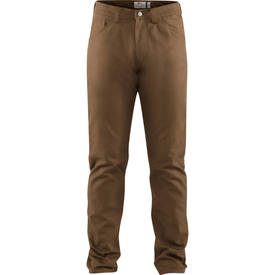 Greenland Canvas Jeans M Long Dark Sand Fjällräven Outlets