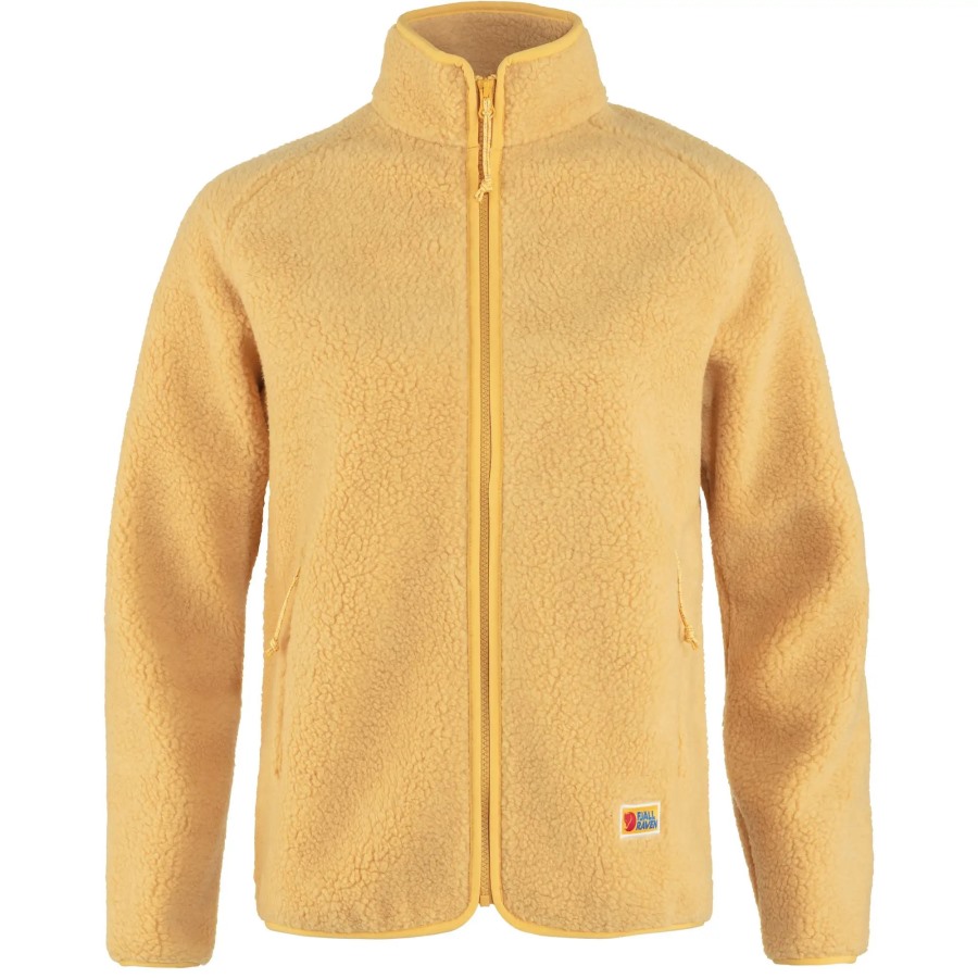 Mais Yellow Fjällräven Outlets Vardag Pile Fleece W