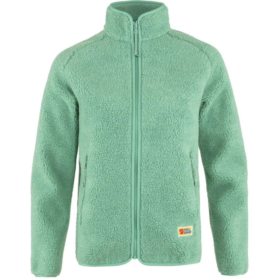 Aloe Green Vardag Pile Fleece W Fjällräven Outlets