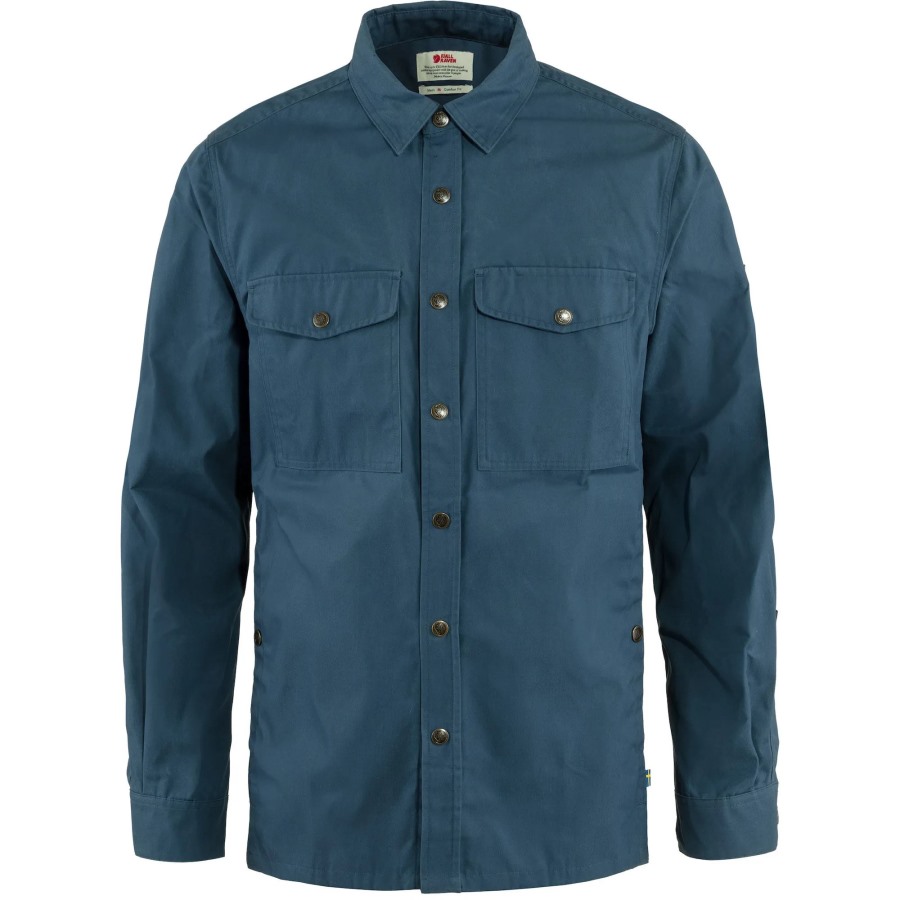 Singi Overshirt M Indigo Blue Fjällräven Outlets Brand
