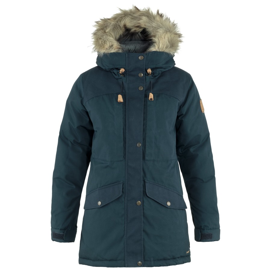 Singi Down Jacket W Fjällräven Outlets Dark Navy