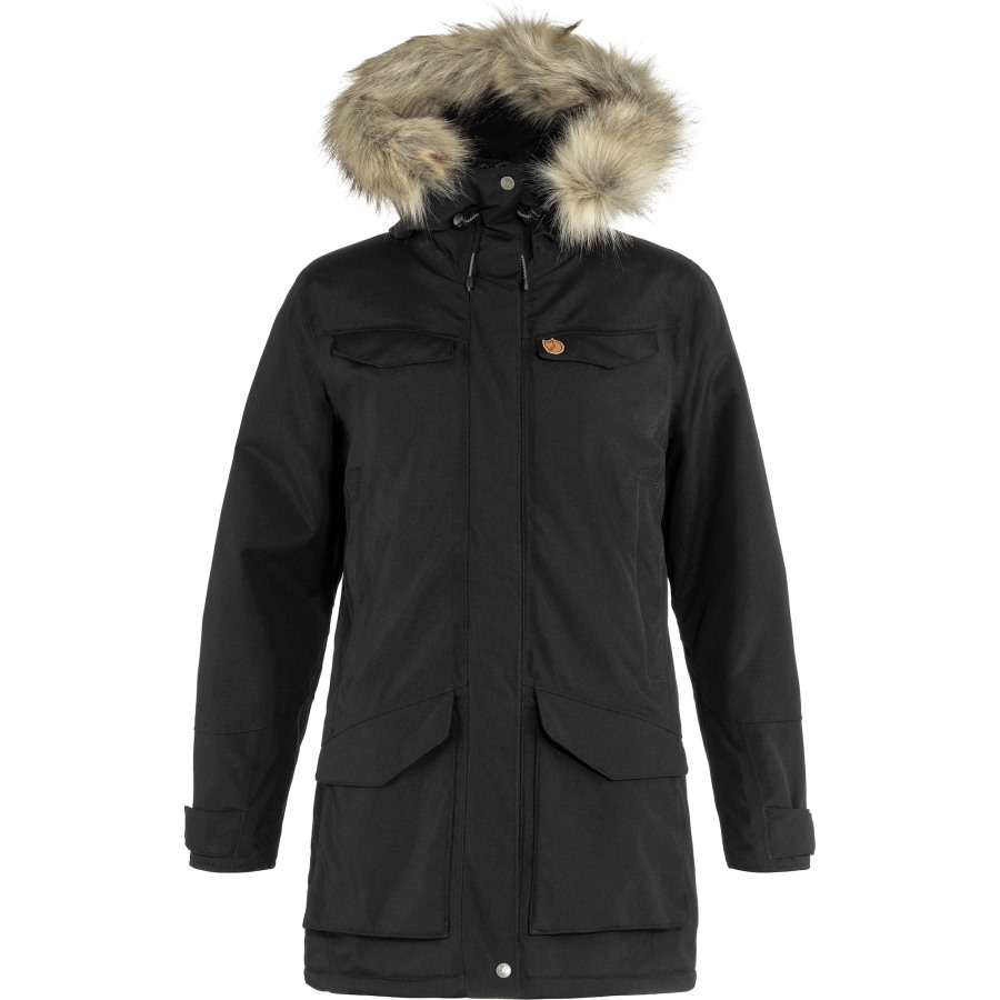 Nuuk Parka W Fjällräven Outlets Black