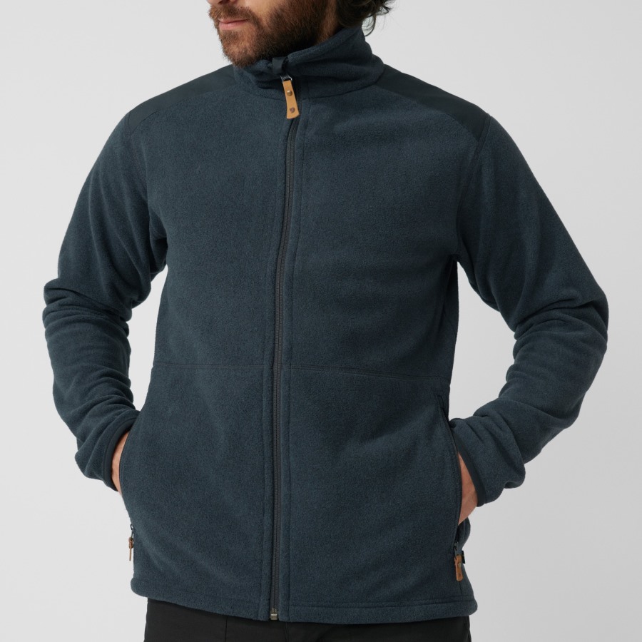 Sten Fleece M Dark Navy Fjällräven Outlets