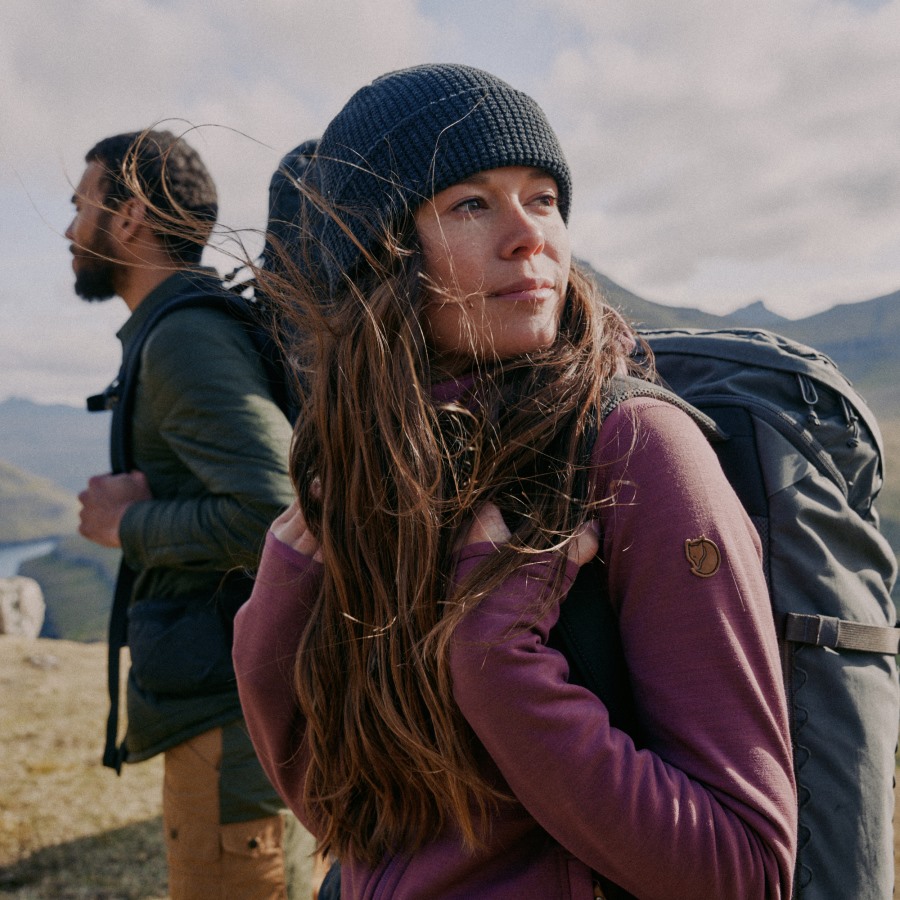 Black Fjällräven Outlets Keb Fleece Hoodie W
