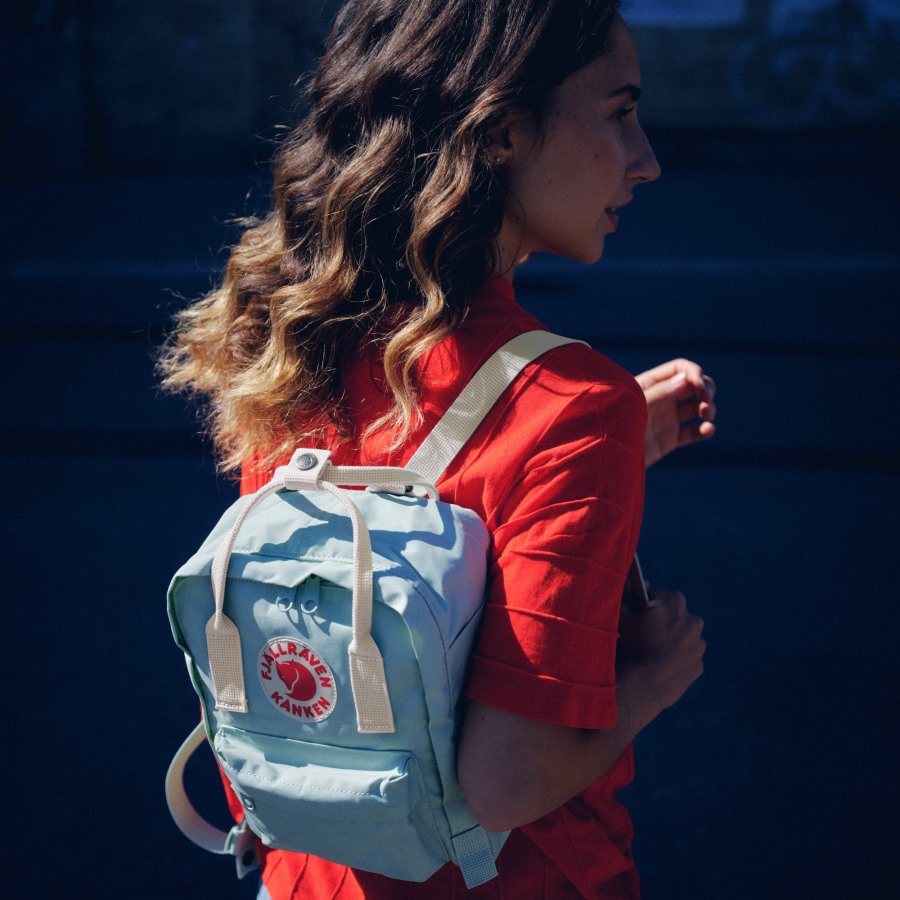 Fjällräven Outlets Brand Ox Red-Goose Eye Kånken Mini