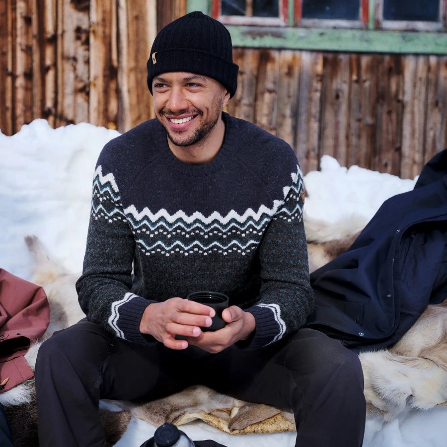 Fjällräven Outlets Red Oak Byron Hat Thin