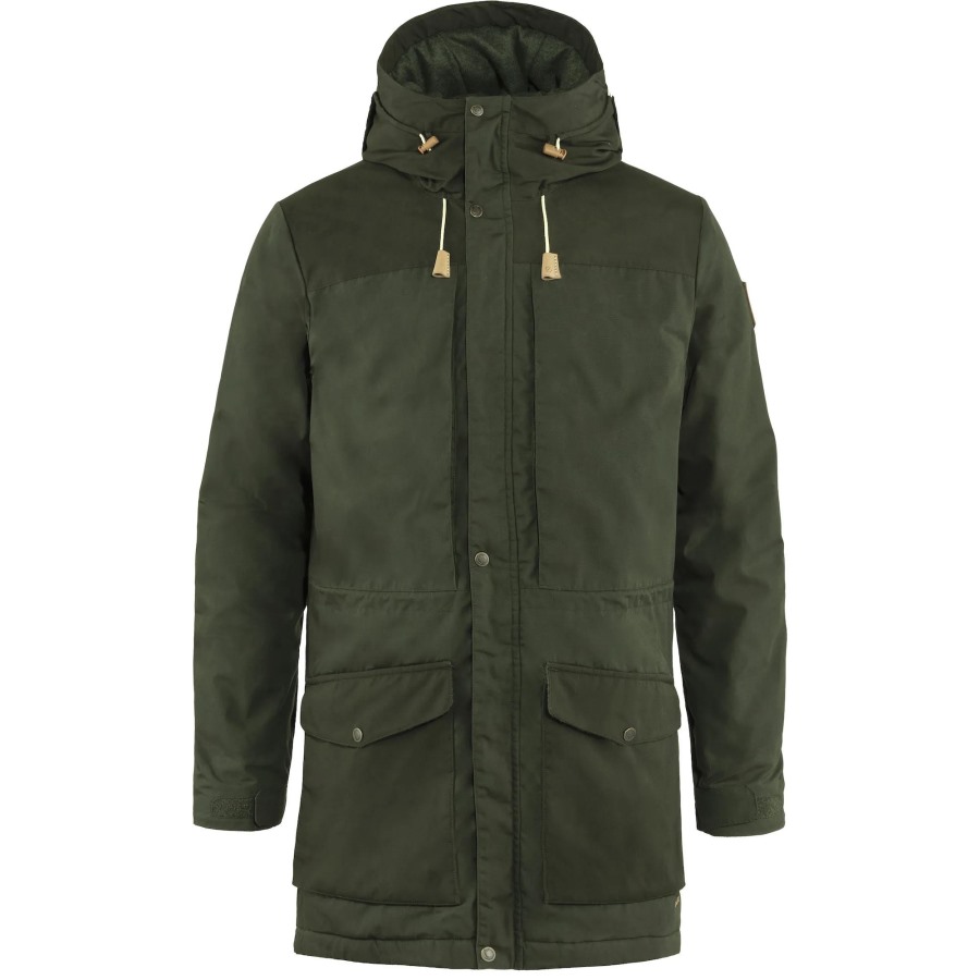 Deep Forest Singi Wool Padded Parka M Fjällräven Outlets