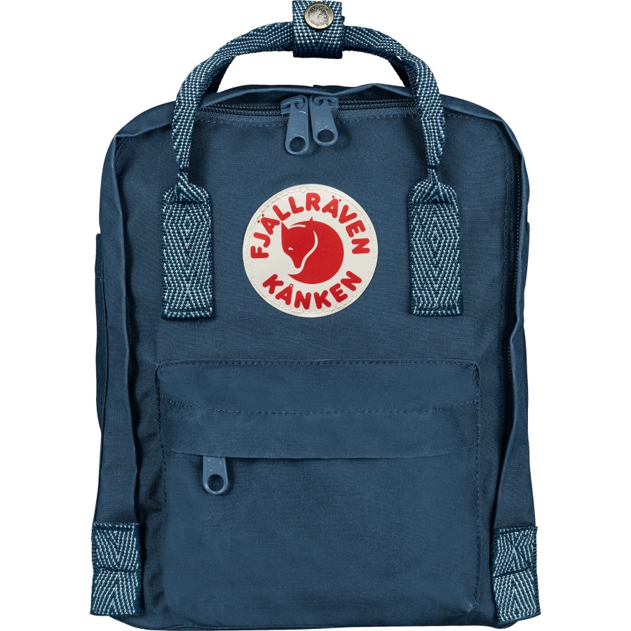 Fjällräven Outlets Brand Kånken Mini Royal Blue-Goose Eye