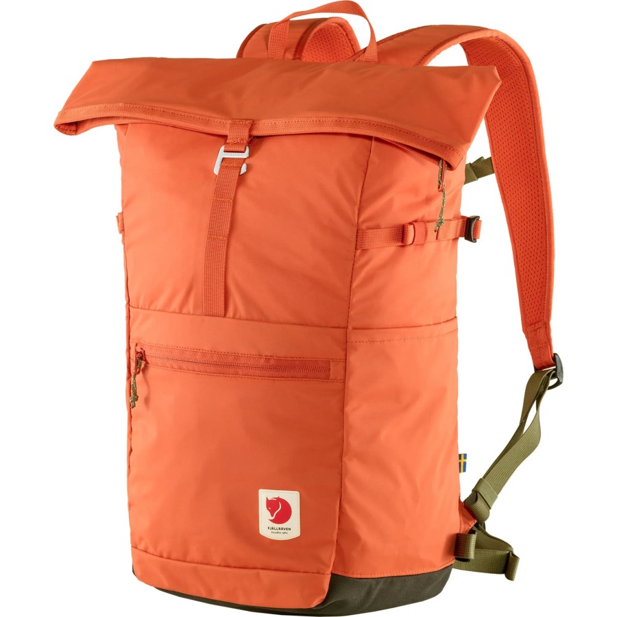 High Coast Foldsack 24 Rowan Red Fjällräven Outlets