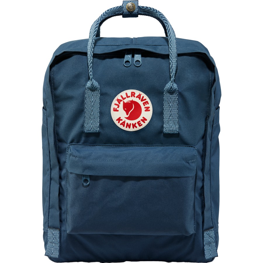 Kånken Fjällräven Outlets Royal Blue-Goose Eye