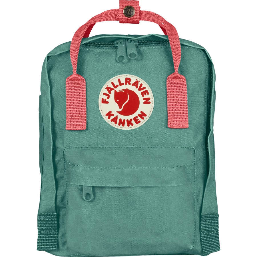 Kånken Mini Frost Green-Peach Pink Fjällräven Outlets