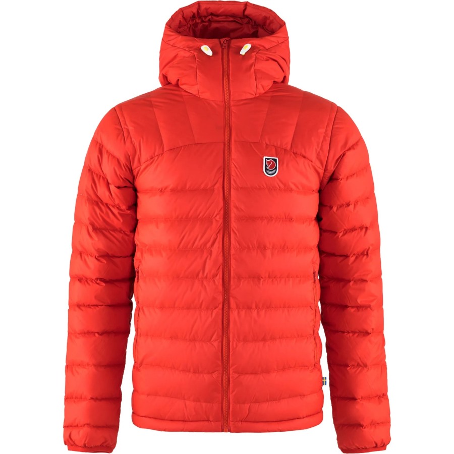 True Red Fjällräven Outlets Expedition Pack Down Hoodie M