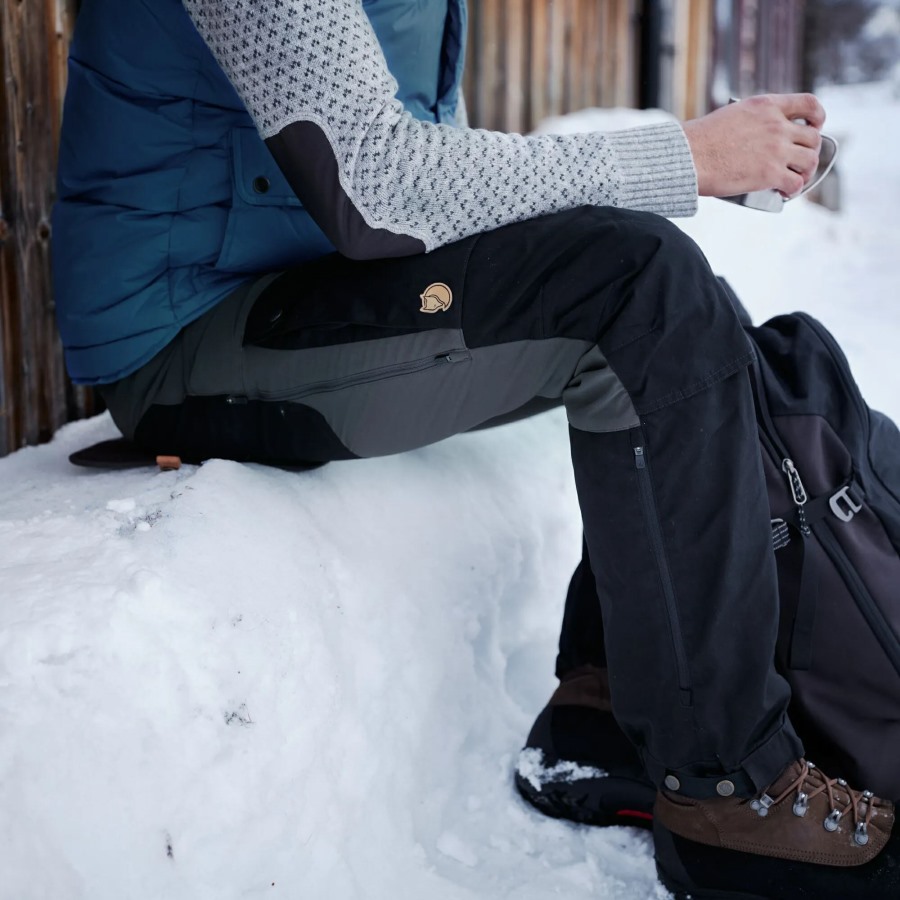 Black Keb Trousers M Reg Fjällräven Outlets