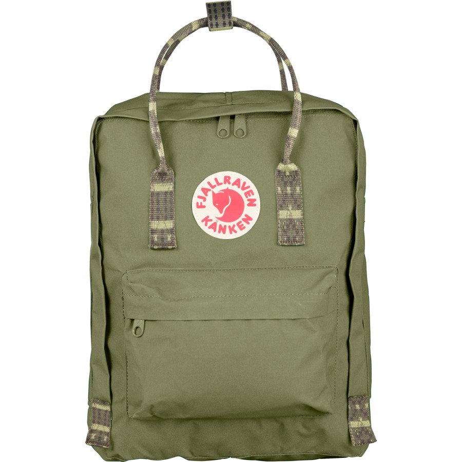Kånken Fjällräven Outlets Green-Folk Pattern