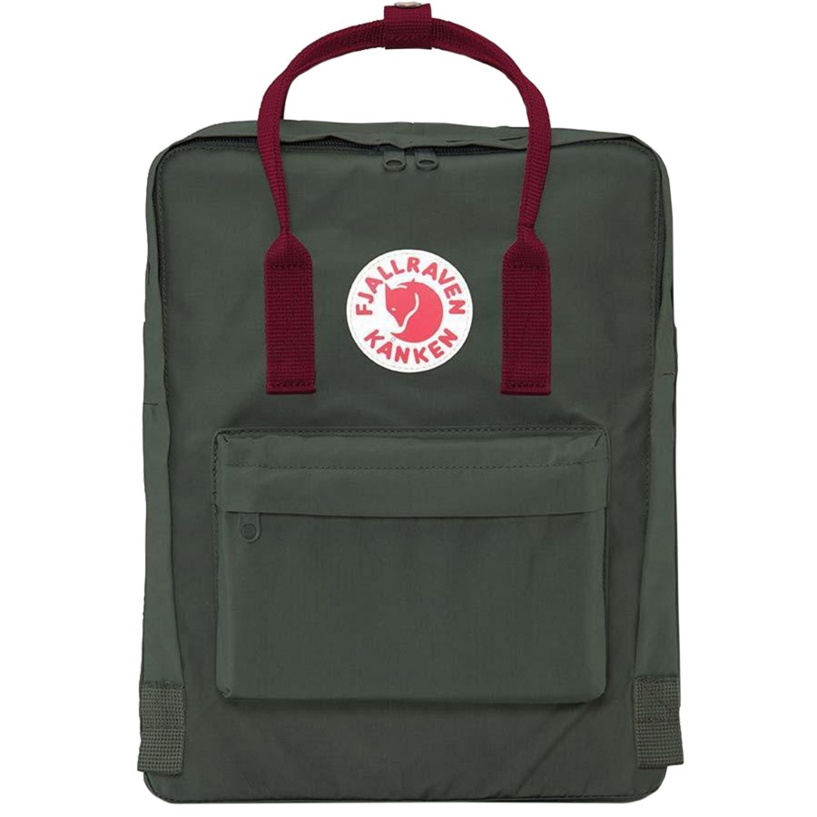 Forest Green-Ox Red Kånken Fjällräven Outlets