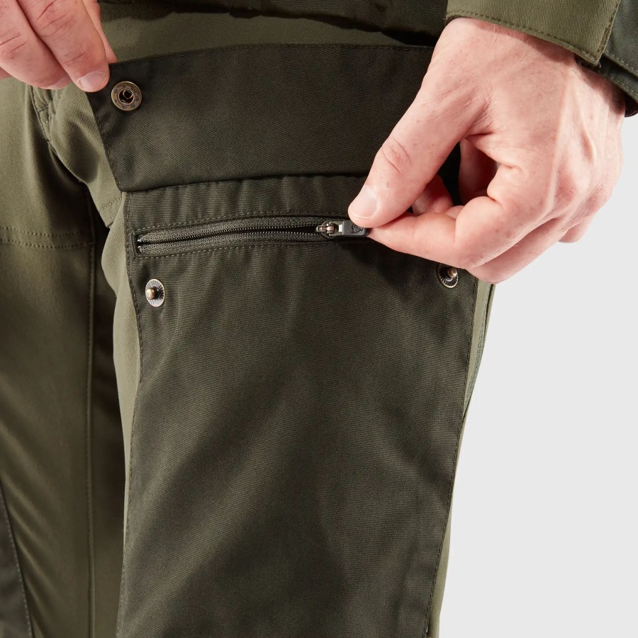 Fjällräven Outlets Keb Trousers M Reg Deep Forest-Laurel Green