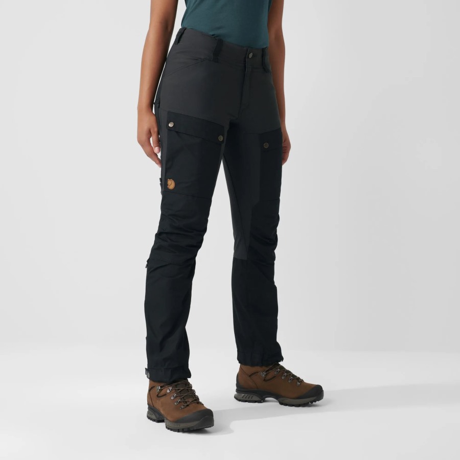 Keb Trousers W Short Fjällräven Outlets Cabin Red-Rowan Red