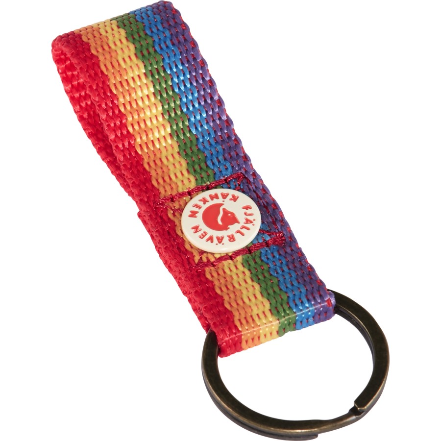 Fjällräven Outlets Kånken Rainbow Keyring Rainbow Pattern