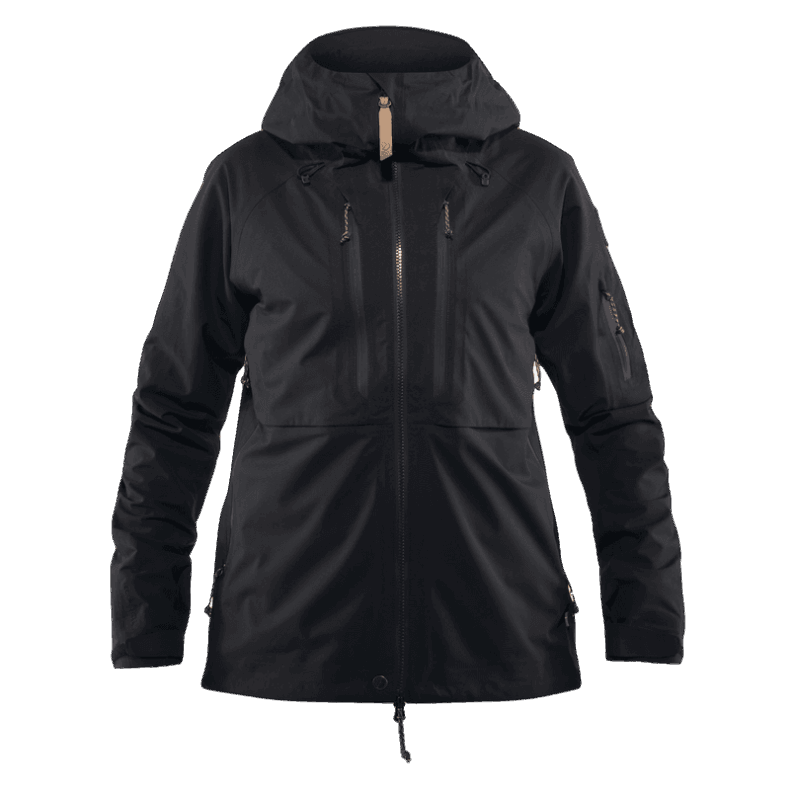 Keb Eco-Shell Jacket W Fjällräven Outlets Black