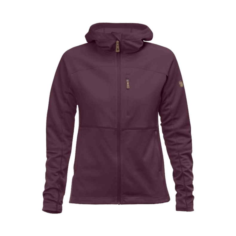 Fjällräven Outlets Abisko Trail Fleece W Plum