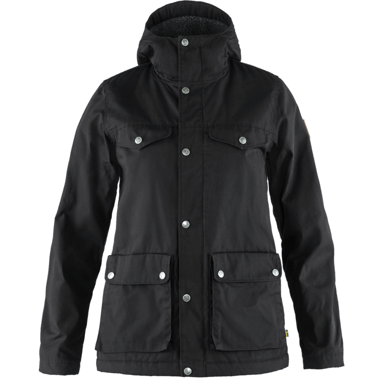 Greenland Winter Jacket W Fjällräven Outlets Black