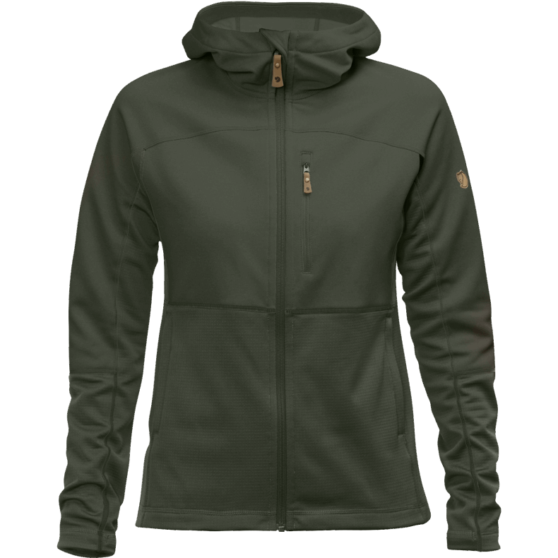 Abisko Trail Fleece W - Deep Forest Fjällräven Outlets Deep Forest