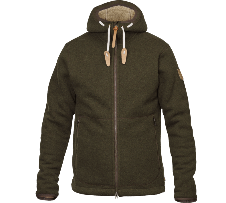 Dark Olive Polar Fleece Jacket M Fjällräven Outlets